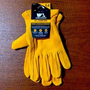 Wells Lamont North Am deerskin gloves youth 5-8